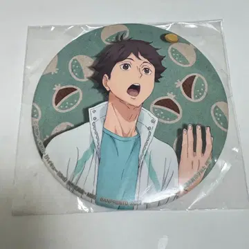 하이큐!! 오이카와 토오루 캐릭터 코뮤히로바 한정판 BIG 캔뱃지