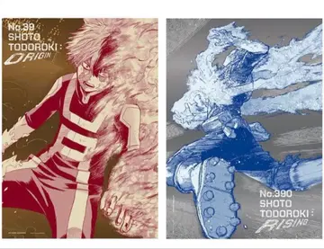 나의 히어로 아카데미아 히로아카 원화전 A2 포스터 토도로키 쇼토