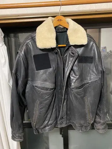 플라이트 자켓 블랙