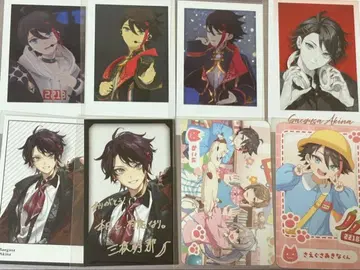 사에구사 아키나 폴라로이드풍 카드 8점 묶음 판매