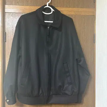 트윌 스웨이드 터치 ZIP 블루종