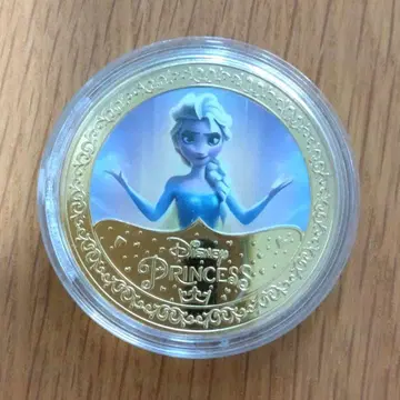 [ 미개봉 ] 엘사 디즈니 100주년 기념 메달