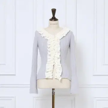 Romantic Ruffle Knit Cardigan MISTREASS