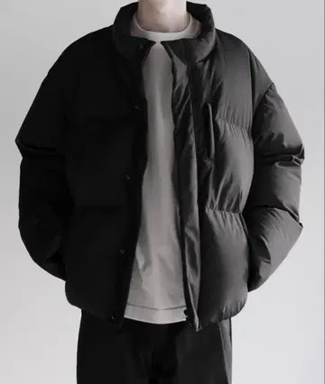 RUUBON 패디드 볼륨 히트 자켓 다운 자켓 L