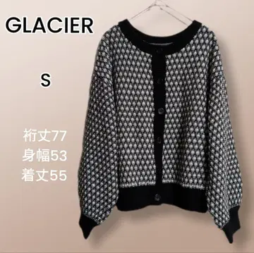 GLACIER 가디건 S 사이즈 아크릴 100%