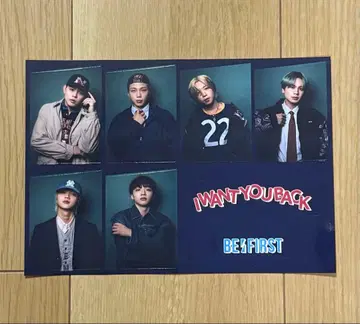 BE:FIRST 팬미팅 회장 한정판 혜택 스티커 시트 새상품