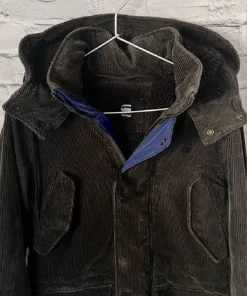 G-STAR RAW 코듀로이 충전솜 아우터 XSS 사이즈 중고