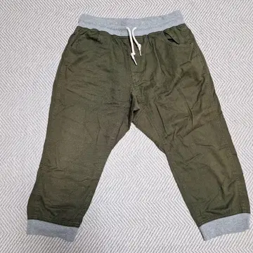 마운틴매니아 7부 기장 팬츠 L 올리브색
