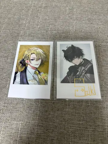 니지산지 친필 사인 폴라로이드 세트