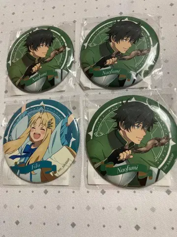 방패의 용사 성공담 나오후미 피로 캔뱃지 묶음 판매 온라인 복권 복권