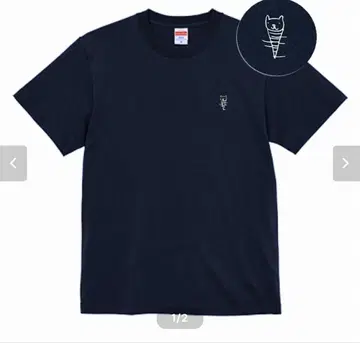 타임머신 3호 고양이 드릴 자수 T셔츠 XL