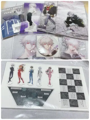 나기사 카오루 다수 에반게리온 아크릴 스탠드 등 묶음 판매