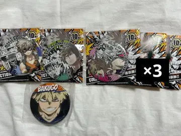 나의 히어로 아카데미아 히로아카 바쿠고 카츠키 캔뱃지 6개 세트