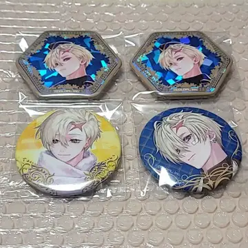 마법사와 검은 고양이의 위즈 비레스 캔뱃지 4점