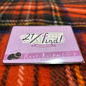 하나미야 하츠나 217find 조기 가입 혜택 회원증