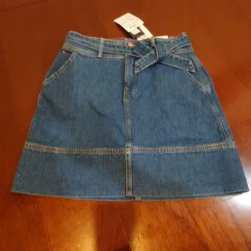 타미 힐피거 데님 미니 스커트