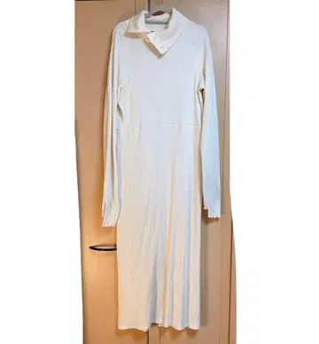 리츠코 카리타 리브 니트 드레스 원피스 긴팔