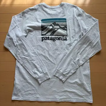 새상품급 patagonia 파타고니아 롱T 화이트 L