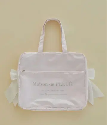 Maison de FLEUR 새틴 칼리온 백 라이트 핑크