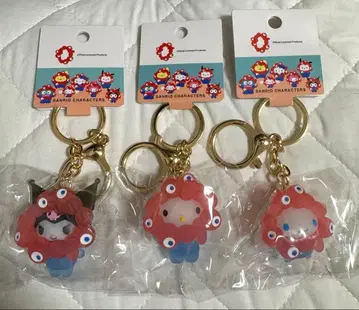EXPO2025 산리오 미야쿠미야쿠 클리어 컬러 키링