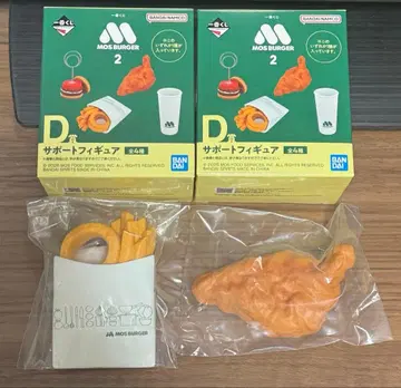 모스버거 제일복권 d상 서포트 피규어 감자 모스치킨