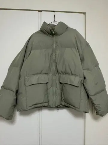 SHEIN 올리브 그린 다운 자켓 L