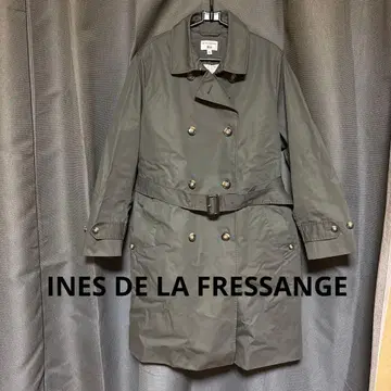 유니클로 트렌치코트 라이너 포함 카키 빅 사이즈