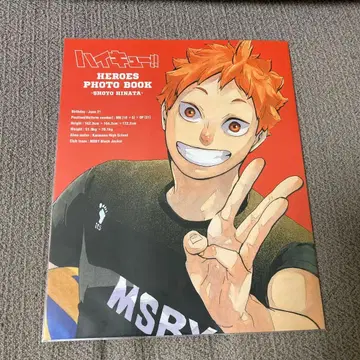 하이큐 하이큐전 히어로즈 사진집 히나타 쇼요