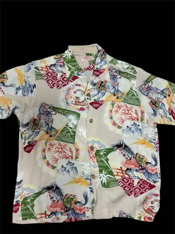 70s SUN SURF 알로하 셔츠