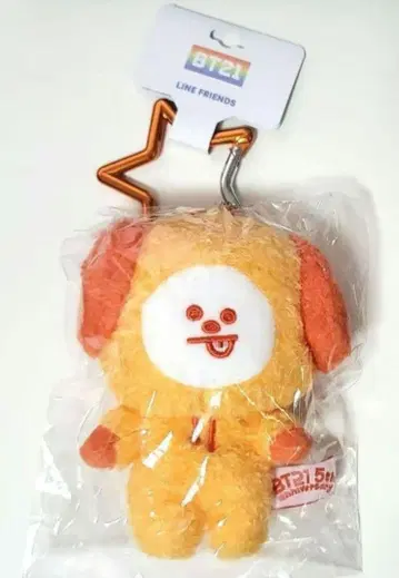 BT21 5주년 긴테츠 오렌지 치미 마스코트 CHIMMY