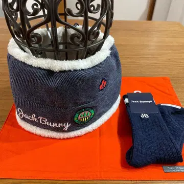 Jack Bunny 골프용 넥워머 & 양말 데님 컬러
