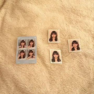 이코럽 ID 사진 스티커 컴프 4컷 사진 타카마츠 히토미