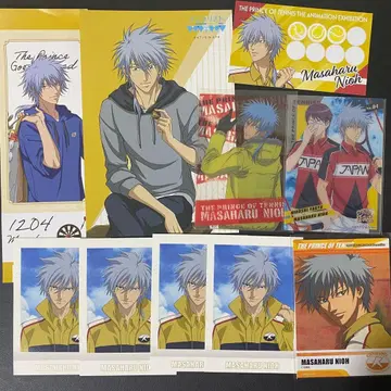 신 테니스의 왕자님 테니프리 니오 마사하루 세트 엽서 파샤코레 특전