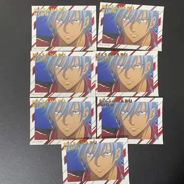 신 테니스의 왕자님 테니프리 키라스테 컬렉션 스티커 니오 마사하루 7매