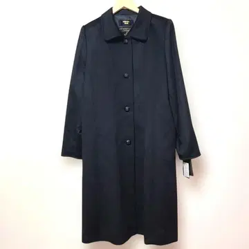 cresendo more 캐시미어 100% 스탠 칼라 롱 코트