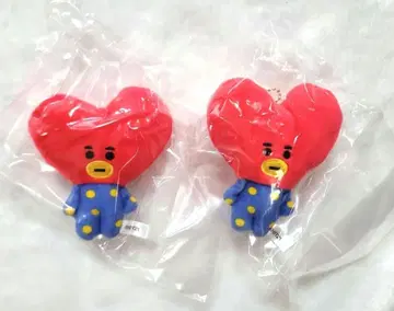 BT21 복슬복슬 마스코트 FUWAFUWA 타타 TATA 2개 세트