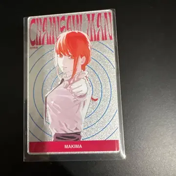 메탈릭 아크릴 카드 컬렉션 체인소 맨 마키마