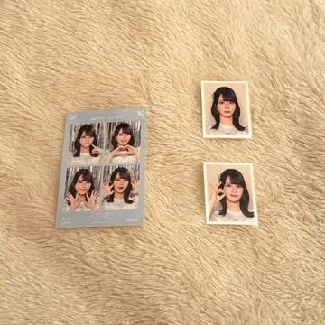 이코럽 ID 사진 스티커 세미 컴프 4컷 사진 사사키 마이카