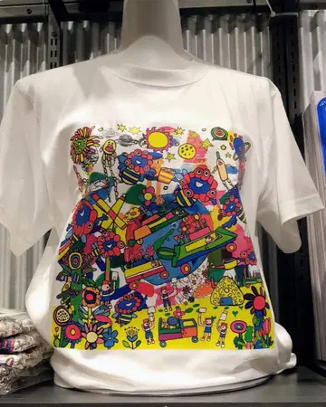 오사카 간사이 만박 미야쿠미야쿠 하이퀄리티 T셔츠 EXPO 2025