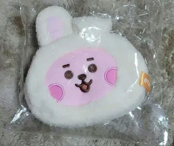BT21 토끼 페이스 파우치 쿠키 COOKY
