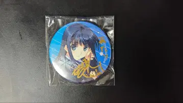 대 아쿠아 플러스제 20주년 겨울 토마 카즈사 친필 사인 캔뱃지