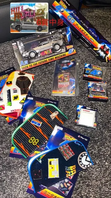 백 투 더 퓨처 타임머신 40주년 기념 세트 (9종 세트)