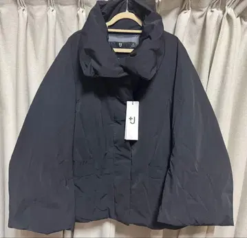 미사용 새상품 택 포함 UNIQLO+J 하이브리드 다운 자켓 블랙