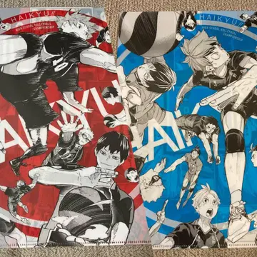 하이큐 클리어 파일 춘고 본선 미야기현 예선 2장 세트