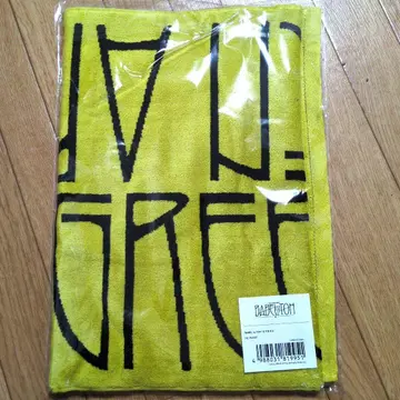 네고 불가 BABELnoTOH 로고 타월 미세스 그린애플