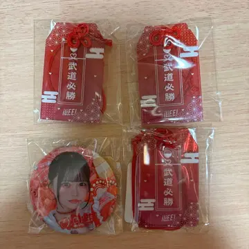 코코로하나 리리 부적 캔뱃지 iLiFE ONELiFE 복권 무도관 가라퐁