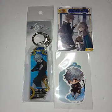Fate FGO 카독 크립터 키링 캐릭터리아 스티커