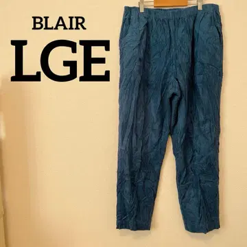 BLAIR [ LGE ] 다크 블루 코듀로이풍 캐주얼 팬츠