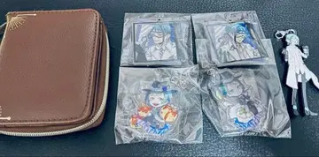 트위스티드 원더랜드 접이식 지갑 키링 세트 덤 포함