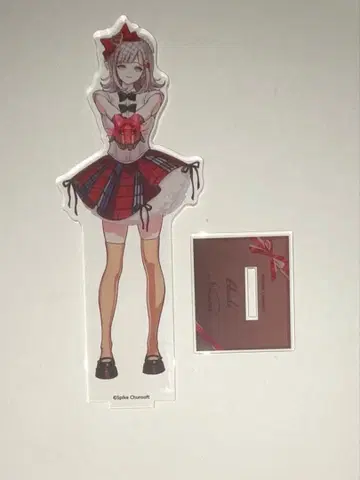 나나미 치아키 아크릴 스탠드 발렌타인 마네키네코